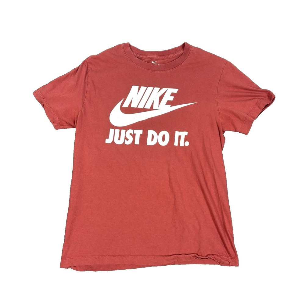 Nike The Nike Tee T-Shirt Youth Small Athletic Cut Red Color